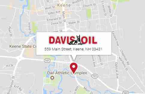 Davis Oil is located at 559 Main Street Keene, NH 03431